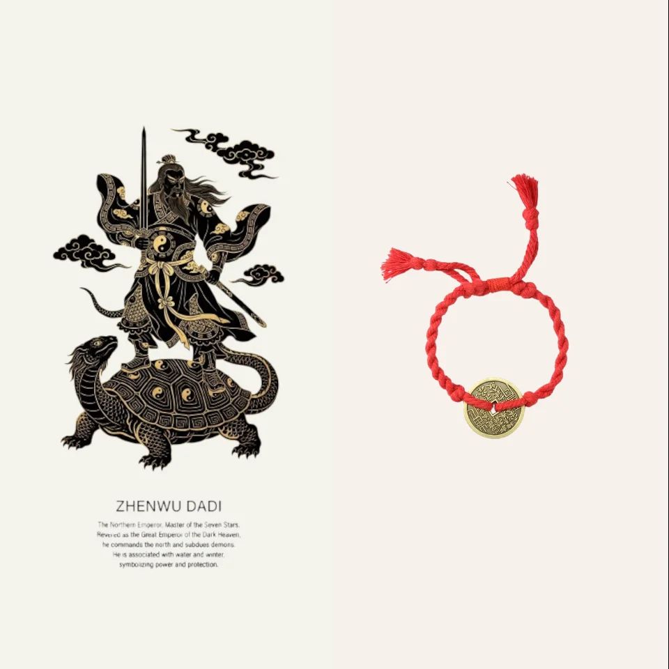 Wudang - Mountain Spirit Command Coin Bracelet 