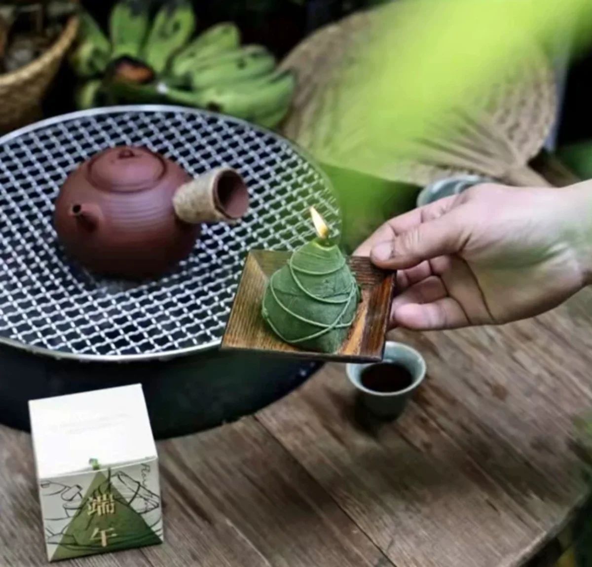 粽子香薰蜡烛 / Zongzi Scented Candle