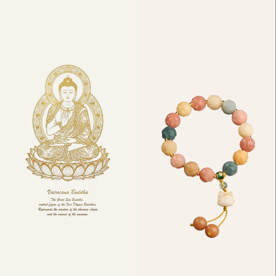 The Potala - Multi-Color Bodhi Cat Paw Bracelet